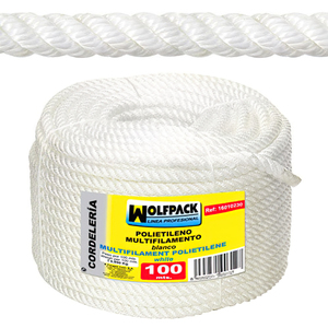 Corda Multifilamento in Polipropilene (Rotolo da 100 m) 6 mm. - Product Image 1