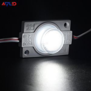 Módulo de Luz Lateral LED de Buena Calidad, Tira de 20 Piezas/Cadena, Módulo LED con Adhesivo Azul 3030SMD, 1 Lente, 12V, IP65, 2W, Módulo LED con Iluminación Lateral - Product Image 6