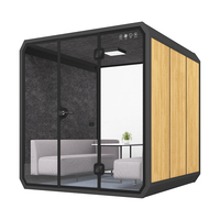 Cabine Acoustique Éducative, Mobilier de Bureau, Salle de Réunion, École, Cabine d'Étude, Cabine Privée Insonorisée, Mobilier de Restaurant
