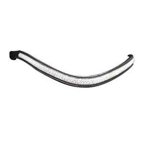 Brida de caballo de cuero Hot Fix Browbands-Tamaño y color personalizables - Product Image 1