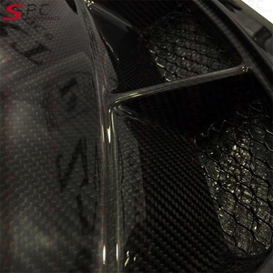 SPC Primer X แห้งคาร์บอนไฟเบอร์ฝาครอบด้านหน้าสําหรับ Tesla รุ่น 3 Prepreg คาร์บอนไฟเบอร์ด้านหน้า Trunk ฝาปิดสําหรับ Tesla รุ่น 3 ด้านหน้า <span class=keywords><strong>Bonnet</strong></span> - Product Image 5