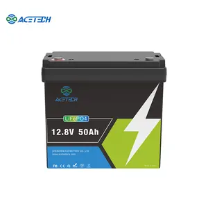 Baterai Lithium Ion awet 12.8V pengganti asam timbal tahan suhu rendah sel baterai Lifepo4 8Ah 12Ah 20Ah 32Ah 40Ah 50Ah