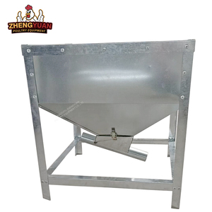 Tự động gà hệ thống cho ăn tự động feeders cho gia cầm Gà Thịt thức ăn Pan gia cầm trang trại thép Phễu - Product Image 4