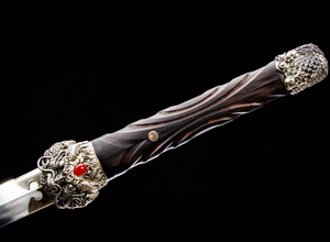 Espada Histórica Qilin, Espada del Alma Enterrada, Hoja de Acero Patinado Endurecido - Product Image 2