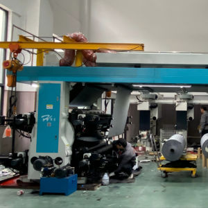 Offre Spéciale nouveau Type Film Flexo typographie Machine d'impression 4 couleurs 560-960mm pour étiquette et emballage de Film plastique - Product Image 1