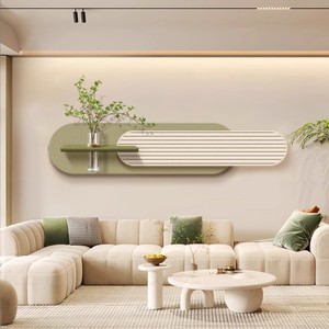 Jarrón de pared de plantas verdes hidrofílicas nórdicas <span class=keywords><strong>minimalistas</strong></span> modernas arte 3D textura de arenisca sala de estar pintura colgante arte del hogar <span class=keywords><strong>para</strong></span> - Product Image 2