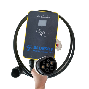 Station de recharge pour <span class=keywords><strong>voiture</strong></span> électrique Bluesky, type 1, 2, 7 kW, chargeur domestique pour véhicule électrique, boîte de recharge murale, EVSE, chargeur AC pour véhicule électrique - Product Image 2