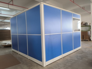 Sistema <span class=keywords><strong>de</strong></span> Paneles Modulares para <span class=keywords><strong>Oficina</strong></span>, Pared Divisoria <span class=keywords><strong>de</strong></span> Vidrio y Madera, Pantalla <span class=keywords><strong>de</strong></span> Privacidad para Proyectos <span class=keywords><strong>de</strong></span> Oficinas <span class=keywords><strong>de</strong></span> Diseño Abierto - Product Image 3