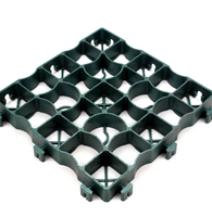 Grille de pavage pour aménagement paysager, grille alvéolée de 5 cm de hauteur pour le gazon, pour animaux dans les zoos, les fermes et l'équitation