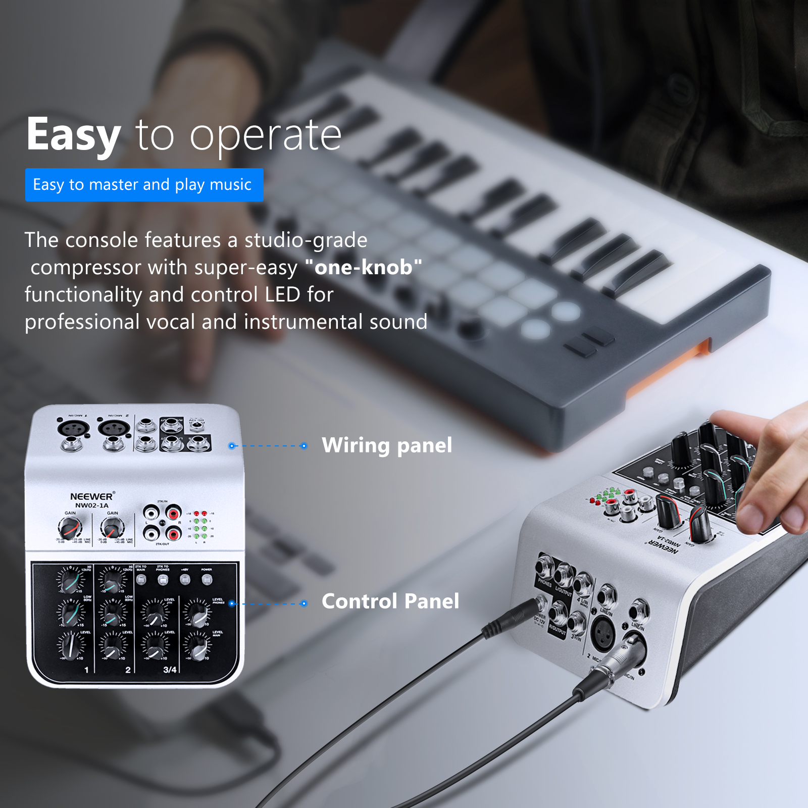 その他 NEEWER  NW02-1A Neewer NW02-1A Mixer w/ Phantom Power | eBay