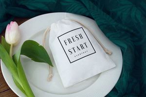 Custom Organic Muslin Cotton Calico <b>Drawstring</b> <b>Bag</b> <b>Small</b> Hemp Plain Shopping <b>Bag</b> - Product Image 5