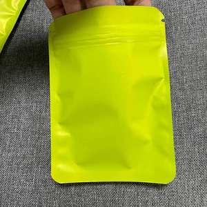 Transparent Color Poly CPP Opp Pe Pvc Clear Frosted Plastic Colour Clothing Custom Logo Packaging Plastic <b>Zipper</b> Bag - Product Image 3