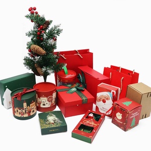 Eco-friendly and Aesthetically Pleasing Custom Drawer <b>Boxes</b>, Christmas <b>Cookie</b> Candy Packaging <b>Boxes</b> with Lids. - Product Image 6