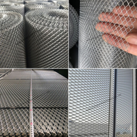 Tôles de treillis métallique expansé en acier au carbone à perforation losange surélevée, direct usine, pour passerelles industrielles, plateformes et revêtements de sol