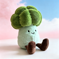 Jouet en peluche pour animaux de compagnie en forme de chou-fleur, jouet à mâcher couineur pour chiens de petite et moyenne taille, résistant aux morsures, soulage l'ennui, fournitures pour animaux de compagnie