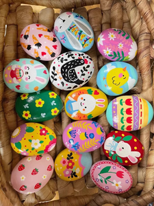 Nhà Máy Phổ Biến Tự Làm Sơn Đá Nhà Cung Cấp Tự Nhiên Sỏi Sơn Đá Màu Sỏi Cobble Trẻ Em Màu Đen Sỏi - Product Image 5