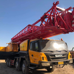 Grue sur camion Sany d'occasion de 100 tonnes avec flèche à cinq sections, hauteur de levage de 41 m, moteur Sany, 0-2000 heures, exportation Chine - Product Image 1