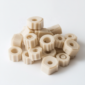 Aksesori Bantalan Isolasi Mengintip Plastik Rekayasa Tahan Suhu Tinggi Kustom Multi-gaya Pemrosesan Mengintip - Product Image 1