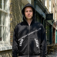 Sweat-shirts personnalisés OEM avec poches cachées, sweat-shirt à capuche zippé imprimé sur mesure, poche kangourou double couche, sweat-shirt à capuche avec poche cachée
