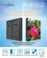 P5 Ortak Katotlu Dış Mekan Kiralık LED Duvar Ekranı Kesintisiz Birleştirme LED Video Ekranı 960X960mm LED Kabin IP65 Tam Renkli 2 Yıl Garantili