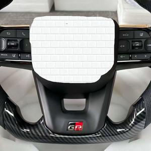 Volant de luxe en cuir et fibre de carbone à 4 branches pour Land Cruiser 200, Harrier, Venza, RAV4, Highlander, LC200, Kluger, Camry - Product Image 4