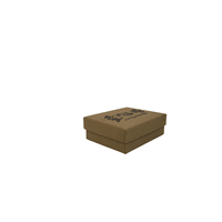 Boîte à chaussures à bijoux en carton kraft brun recyclé de luxe personnalisé avec revêtement UV gaufrage par stratification mate pour affichage haut de gamme