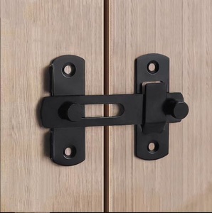 Loquet <span class=keywords><strong>de</strong></span> <span class=keywords><strong>porte</strong></span> <span class=keywords><strong>de</strong></span> <span class=keywords><strong>grange</strong></span> à verrouillage rabattable Lot <span class=keywords><strong>de</strong></span> 4 loquets <span class=keywords><strong>de</strong></span> <span class=keywords><strong>porte</strong></span> petite <span class=keywords><strong>porte</strong></span> <span class=keywords><strong>de</strong></span> sécurité noire coulissante armoire à vin <span class=keywords><strong>porte</strong></span> <span class=keywords><strong>de</strong></span> placard pour fenêtre d'armoire - Product Image 6
