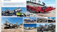 200t/h Station de concassage mobile sur chenilles avec concasseur à mâchoires pour roches dures, concassage et criblage de pierr
