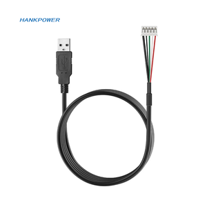 2725 28 + 28 4 núcleos blindados teste cabo USB macho conector para PH2.0 5P Terminal conexão cabo 1.6m - Product Image 4