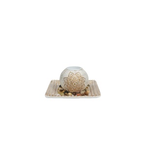 Chandeliers sculptés <span class=keywords><strong>en</strong></span> gros, supports sphériques <span class=keywords><strong>en</strong></span> <span class=keywords><strong>bois</strong></span> antique pour bougies de thé, pour la décoration intérieure et la création d'ambiance - Product Image 6
