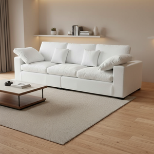 Juego de Sofás Esquineros Nórdicos de Lujo, Minimalistas, de Tela, Canape, Divano, <span class=keywords><strong>Divani</strong></span>, Kanepe, Bankstel, Muebles para <span class=keywords><strong>Hotel</strong></span>, Sala de Estar, Esponja - Product Image 6