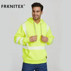 FRKNITEX Custom Fr High Visibility Clothing Men's Hoodies Work Wear Hi Vis