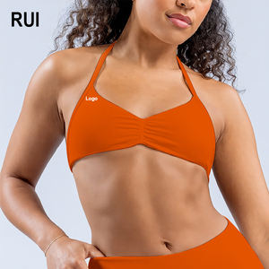 Sujetador Deportivo de Yoga RUIQUWIN Personalizado, Ligero, con Alto Soporte y Relleno, para Mujer, Talla Grande, Sin Costuras, Transpirable, Elástico en Cuatro Direcciones, para Gimnasio - Product Image 1