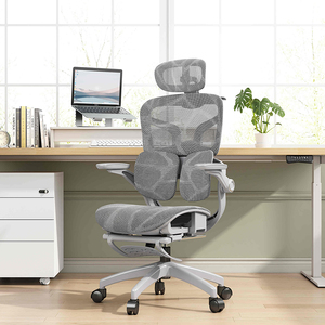 Nieuwe Aankomst Zachte Armleuning Hoogte Rugleuning Verstelbare Schommelende Ergonomische Beste Mesh Bureaustoel Met Hoge Rug Zwaar Mechanisme - Product Image 2