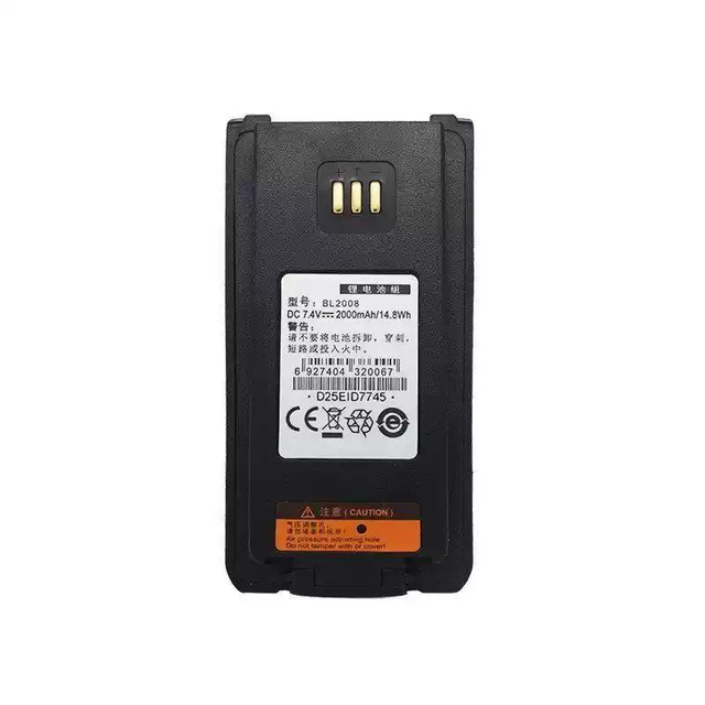 BL2008 BL2006 BL2010 Long-lasting 2000mAh Li-ion IP67 Waterproof Replacement Battery for PD7 Series (PD700/PD780) Walkie Talkie