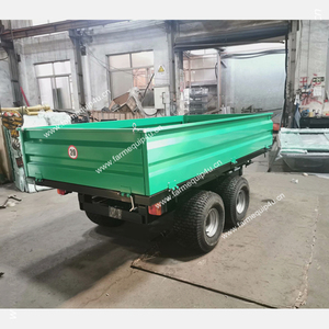 <span class=keywords><strong>Remorque</strong></span> à benne basculante pour tracteur <span class=keywords><strong>agricole</strong></span> à 4 roues <span class=keywords><strong>de</strong></span> 2 tonnes personnalisée; <span class=keywords><strong>remorque</strong></span> hydraulique à double essieu <span class=keywords><strong>de</strong></span> 3 tonnes et 4 tonnes - Product Image 2