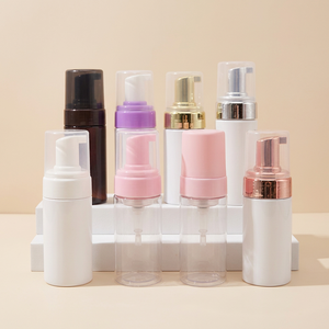 Venta al por Mayor de Botellas de Espuma Vacías de 100ml, 120ml, 150ml y 20ml, Dispensador de Espuma de Plástico Multicolor con Tapa Transparente Antipolvo - Product Image 1
