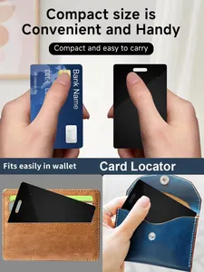 Wireless locator location tracker smart card to locate wallet Finder Anti-Lost Smart item detector Keyring for iOS Android