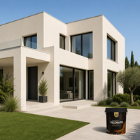 Peinture murale extérieure élastique anti-fissures en acrylique liquide VALIDEA, imperméable, résistante aux intempéries, anti-UV, finition mate pour