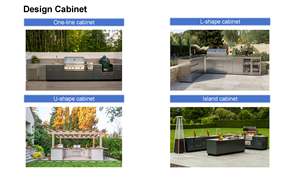 BAINENG 48-Hour Free Design Luxury BBQ Grill Garden Outdoor Camping Kitchen Modular Outdoor Stainless Steel Kitchen <b>Cabinet</b> - Product Image 5