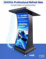 Écran LED numérique portable YIZHICAI Ultra HD P1.53 pour pupitre numérique intelligent, idéal pour les salles de conférence scolaires et les événements