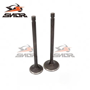 SNOR, venta al por mayor, Piezas de motocicleta, juego de válvulas de admisión y escape de válvula de motor para motor Honda <span class=keywords><strong>CG125</strong></span> refrigerado por aire - Product Image 1