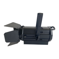 Projecteur professionnel Fresnel COB avec zoom, CRI>95, variateur d'intensité, DMX512, télécommande sans fil et application mobile