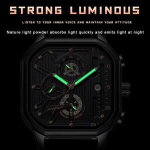 Drioshipping Stainless Steel Quartz <b>Watch</b> for <b>Men</b> Fashion Hollow Design <b>Waterproof</b> Original <b>Men's</b> Wristwatches Luxury Man <b>Watch</b> - Product Image 4