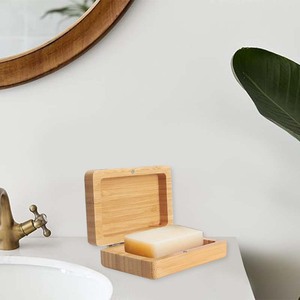 Nhà lưu trữ hộp <span class=keywords><strong>handmade</strong></span> tre chủ phòng tắm xà phòng món ăn tự nhiên vuông xà phòng hộp tre xà phòng chủ - Product Image 6