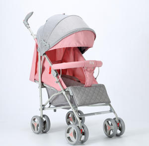 Poussette légère à double poignées pour bébé poussette pliante de taille compacte - Product Image 1