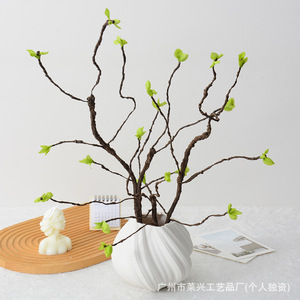 Ramas de plantas artificiales espumadas Laixing de 58 cm con capullos para decoración de bodas y hogar - Product Image 4