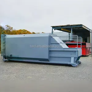 Nouvelle machine de recyclage de compression d'ordures à haute efficacité avec équipement de compression d'ordures de garantie d'un an