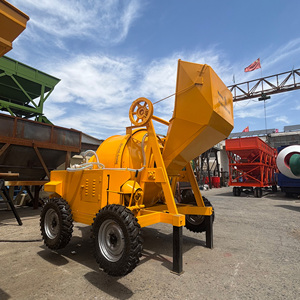 Máy TRỘN BÊ TÔNG 400L trộn bê tông với tự tải xi măng Máy trộn DIESEL để bán - Product Image 4