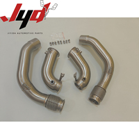 Tuyau de descente hydroformé pour BMW F90 M5 4.4T – Performance de course, échappement avant d'origine, expansion hydraulique, qualité usine
